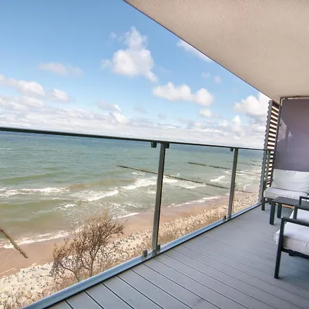 Apartament Sailor Z Widokiem Na Morze - Nadmorski Luksus Ustronie Morskie Exterior photo